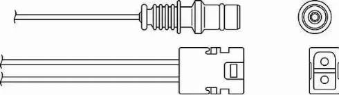 BorgWarner (BERU) OZH032 - Lambda jutiklis onlydrive.pro