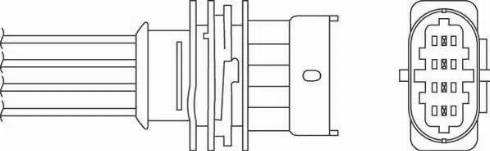 BorgWarner (BERU) OZH112 - Oxygen, Lambda Sensor onlydrive.pro