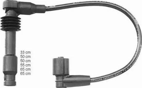 BorgWarner (BERU) ZEF1154 - Ignition Cable Kit onlydrive.pro