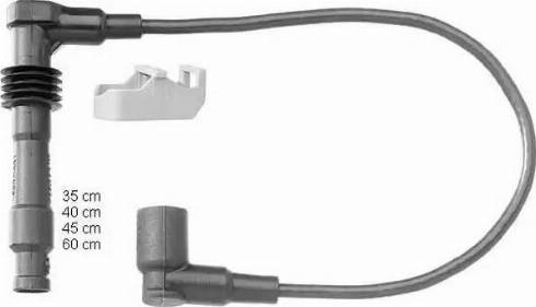 BorgWarner (BERU) ZEF1157 - Ignition Cable Kit onlydrive.pro