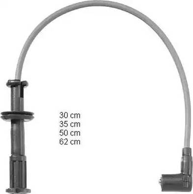 BorgWarner (BERU) ZEF1170 - Ignition Cable Kit onlydrive.pro