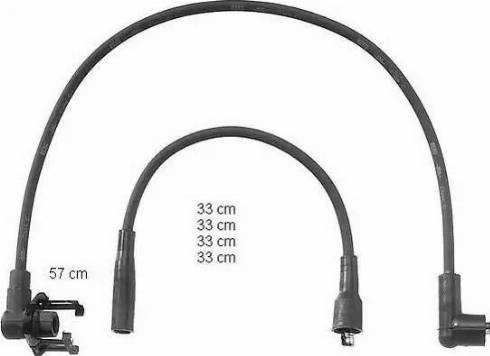 BorgWarner (BERU) ZEF797 - Ignition Cable Kit onlydrive.pro