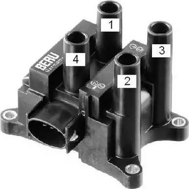 BorgWarner (BERU) ZS350 - Ignition Coil onlydrive.pro