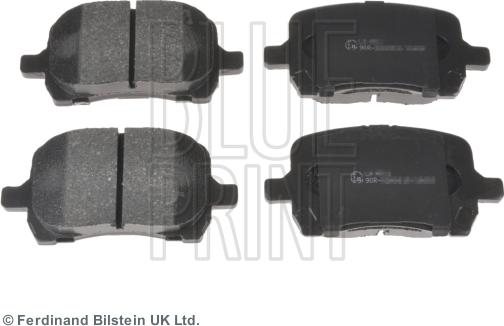 Blue Print ADA104264 - Brake Pad Set, disc brake onlydrive.pro