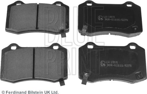 Blue Print ADA104206 - Brake Pad Set, disc brake onlydrive.pro