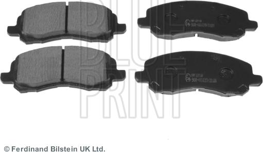 Blue Print ADA104208 - Brake Pad Set, disc brake onlydrive.pro