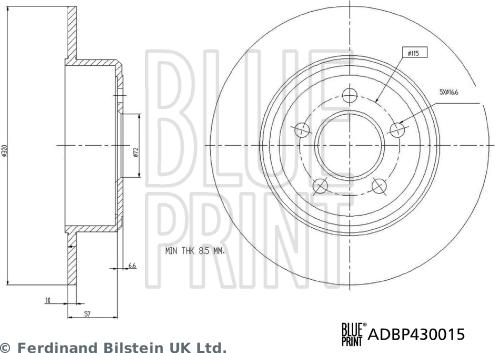 Blue Print ADBP430015 - Jarrulevy onlydrive.pro