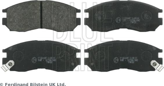 Blue Print ADC44242 - Brake Pad Set, disc brake onlydrive.pro