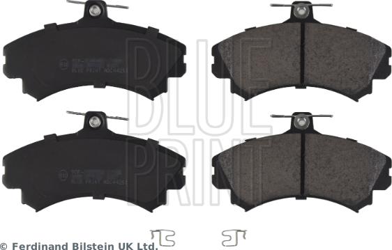 Blue Print ADC44251 - Piduriklotsi komplekt,ketaspidur onlydrive.pro