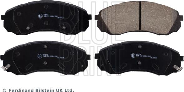 Blue Print ADG04290 - Brake Pad Set, disc brake onlydrive.pro