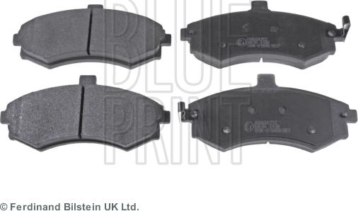 Blue Print ADG04252 - Brake Pad Set, disc brake onlydrive.pro