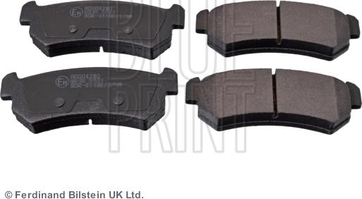 Blue Print ADG04280 - Brake Pad Set, disc brake onlydrive.pro