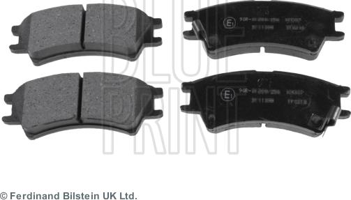 Blue Print ADG04237 - Brake Pad Set, disc brake onlydrive.pro