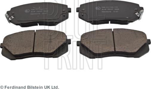 Blue Print ADG04278 - Brake Pad Set, disc brake onlydrive.pro