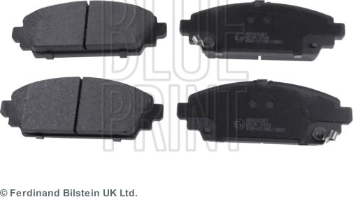 Blue Print ADH24267 - Brake Pad Set, disc brake onlydrive.pro