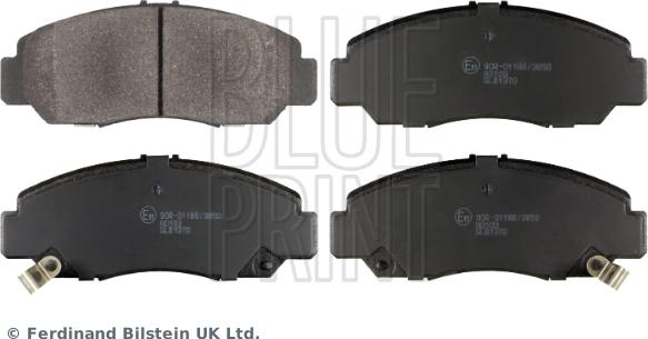 Blue Print ADH24283 - Brake Pad Set, disc brake onlydrive.pro