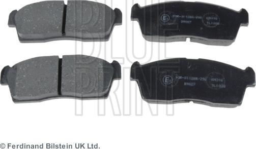 Blue Print ADK84229 - Brake Pad Set, disc brake onlydrive.pro