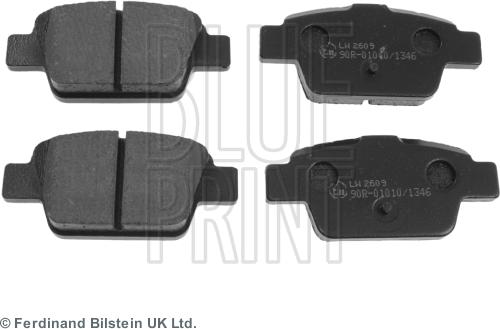 Blue Print ADL144204 - Brake Pad Set, disc brake onlydrive.pro