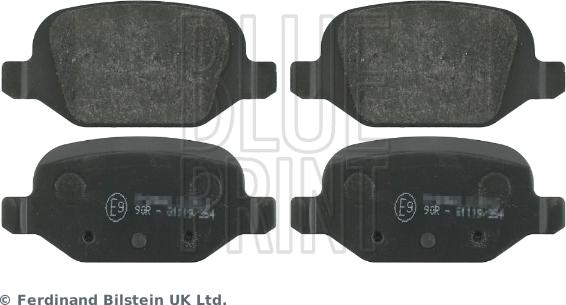 Blue Print ADL144205 - Brake Pad Set, disc brake onlydrive.pro