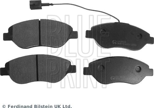 Blue Print ADL144203 - Brake Pad Set, disc brake onlydrive.pro