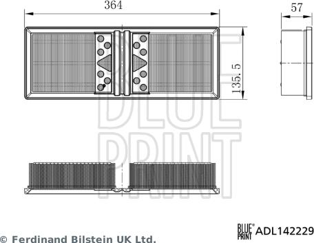 Blue Print ADL142229 - Ilmansuodatin onlydrive.pro