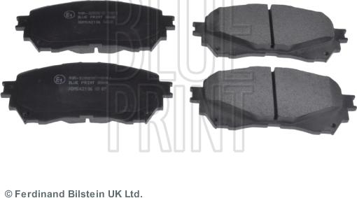 Blue Print ADM542106 - Brake Pad Set, disc brake onlydrive.pro