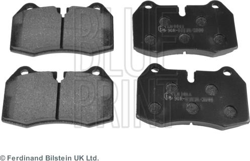 Blue Print ADN142124 - Brake Pad Set, disc brake onlydrive.pro