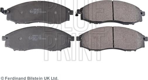 Blue Print ADN142121 - Brake Pad Set, disc brake onlydrive.pro