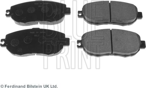 Blue Print ADT34255 - Brake Pad Set, disc brake onlydrive.pro