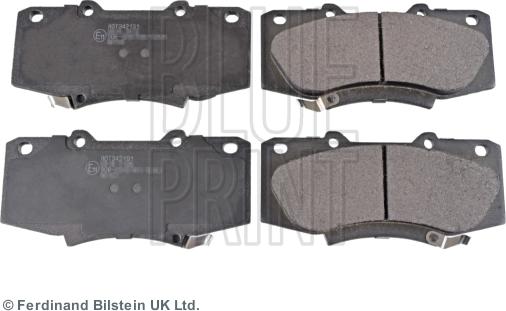 Blue Print ADT342191 - Brake Pad Set, disc brake onlydrive.pro