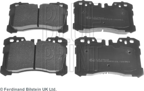 Blue Print ADT342192 - Stabdžių trinkelių rinkinys, diskinis stabdys onlydrive.pro