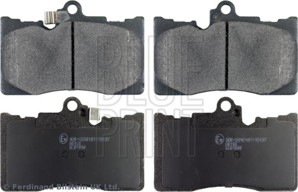 Blue Print ADT342161 - Brake Pad Set, disc brake onlydrive.pro