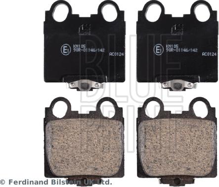 Blue Print ADT342108 - Piduriklotsi komplekt,ketaspidur onlydrive.pro