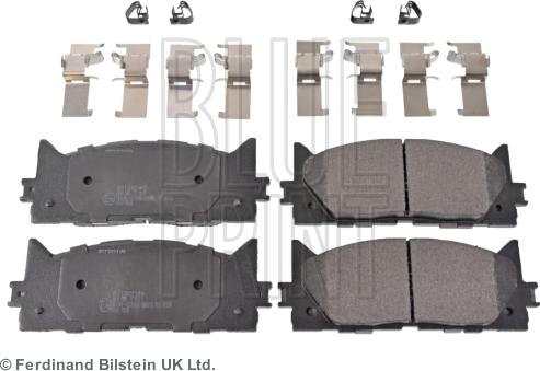 Blue Print ADT342189 - Bremžu uzliku kompl., Disku bremzes onlydrive.pro