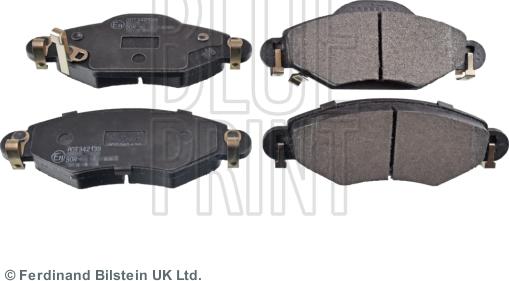 Blue Print ADT342139 - Brake Pad Set, disc brake onlydrive.pro