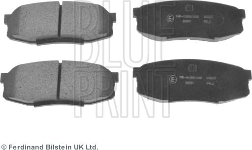 Blue Print ADT342176 - Brake Pad Set, disc brake onlydrive.pro