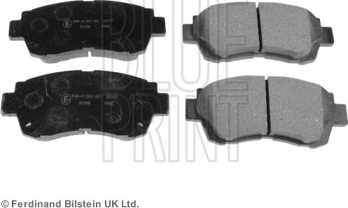 Blue Print ADT34283 - Brake Pad Set, disc brake onlydrive.pro