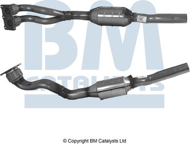 BM Catalysts BM90734H - Catalytic Converter onlydrive.pro