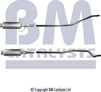 BM Catalysts BM11019 - Soot / Particulate Filter, exhaust system onlydrive.pro