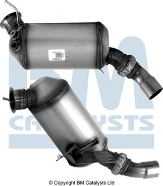 BM Catalysts BM11109H - Nosēdumu / Daļiņu filtrs, Izplūdes gāzu sistēma onlydrive.pro