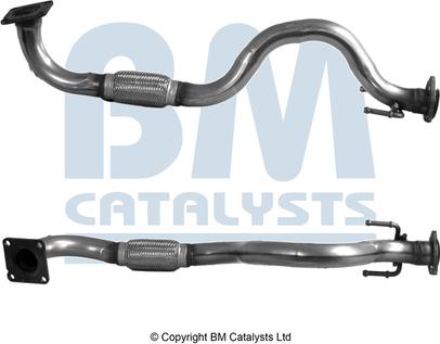 BM Catalysts BM70455 - Exhaust Pipe onlydrive.pro