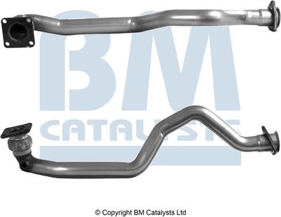 BM Catalysts BM70296 - Exhaust Pipe onlydrive.pro