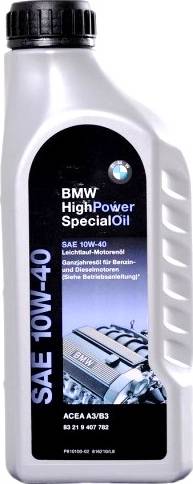 BMW 83 21 9 407 782 - Engine Oil onlydrive.pro