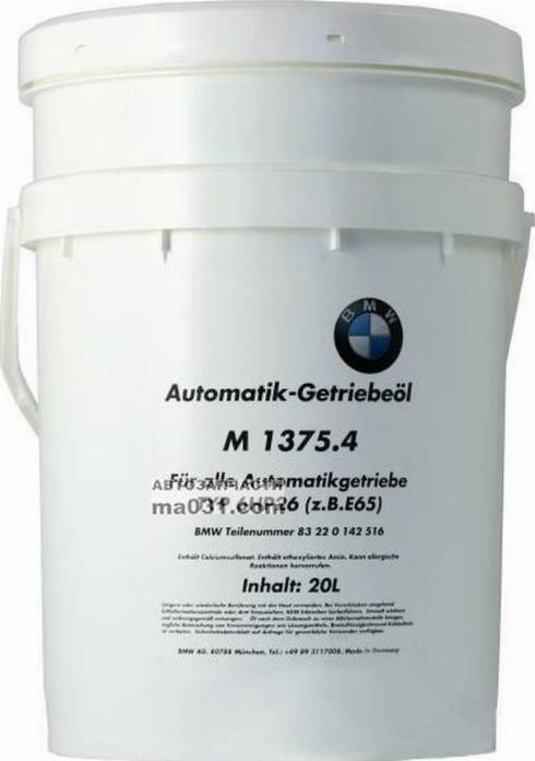 BMW 83 22 0 142 516 - Fluid change kit, autom. transmission: X pcs. onlydrive.pro