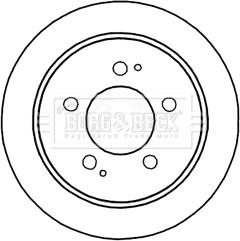 Blue Print ADG043118 - Brake Disc onlydrive.pro