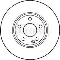 Febi Bilstein 43861 - Тормозной диск onlydrive.pro