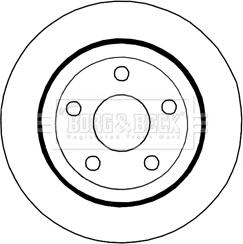 A.B.S. 18224 - Brake Disc onlydrive.pro