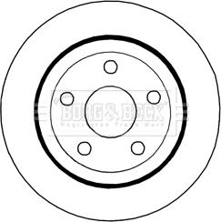 JPN 40H0A06-JPN - Brake Disc onlydrive.pro