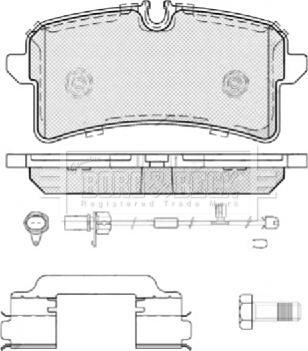 VAG 4H0698451AB - Piduriklotsi komplekt,ketaspidur onlydrive.pro