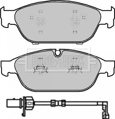 VAG 4G0698151AJ - Piduriklotsi komplekt,ketaspidur onlydrive.pro